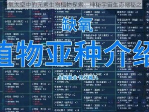 缺氧太空中的元素生物植物探索：神秘宇宙生态揭秘之旅