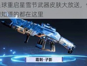 星球重启星雪节武器皮肤大放送，你想知道的都在这里