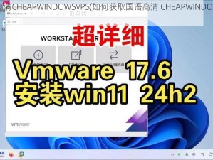 国语高清CHEAPWINDOWSVPS(如何获取国语高清 CHEAPWINDOWS VPS？)