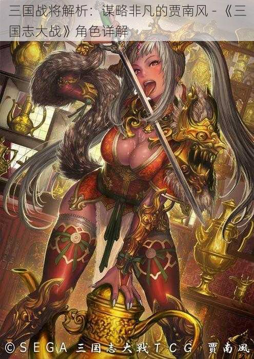 三国战将解析:谋略非凡的贾南风 - 《三国志大战》角色详解