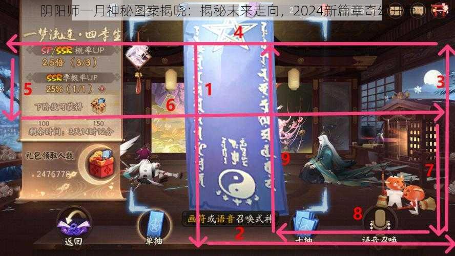 阴阳师一月神秘图案揭晓：揭秘未来走向，2024新篇章奇幻开篇