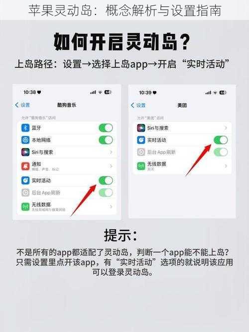 苹果灵动岛：概念解析与设置指南