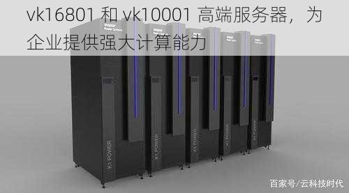 vk16801 和 vk10001 高端服务器，为企业提供强大计算能力