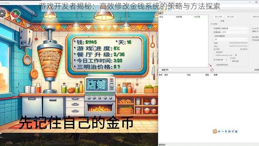 游戏开发者揭秘：高效修改金钱系统的策略与方法探索