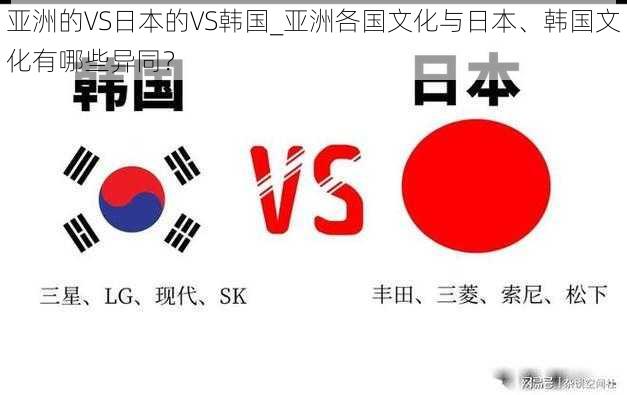 亚洲的VS日本的VS韩国_亚洲各国文化与日本、韩国文化有哪些异同？