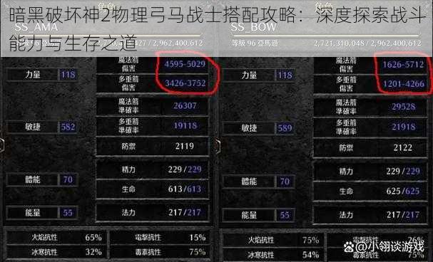 暗黑破坏神2物理弓马战士搭配攻略：深度探索战斗能力与生存之道