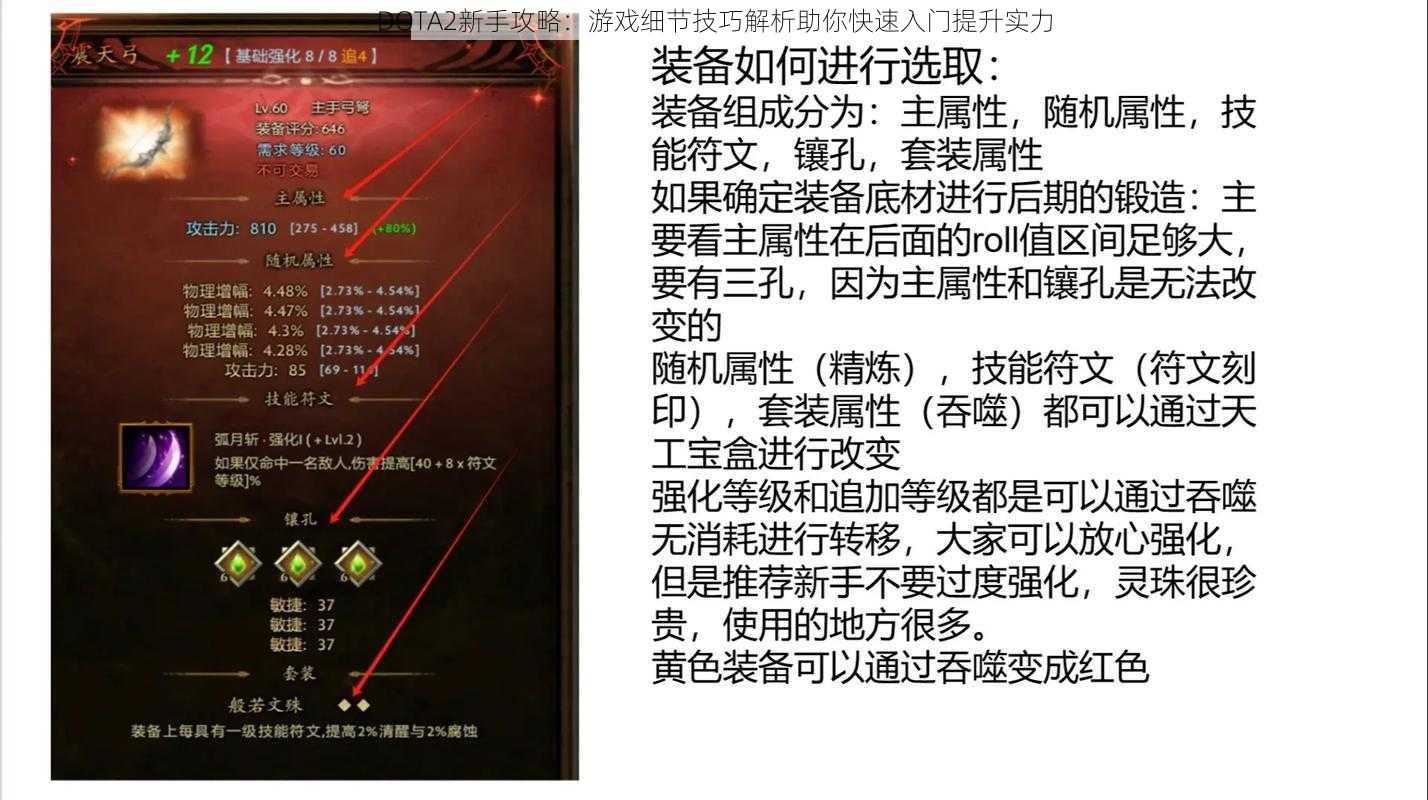 DOTA2新手攻略：游戏细节技巧解析助你快速入门提升实力