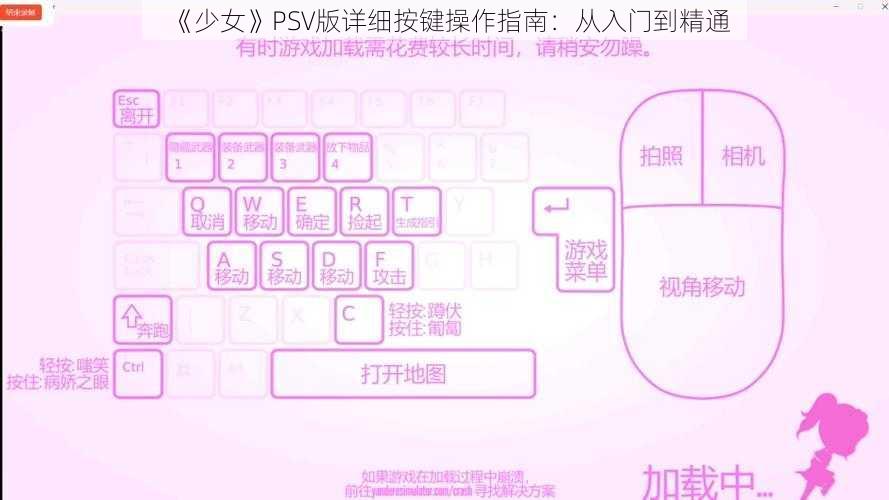 《少女》PSV版详细按键操作指南：从入门到精通