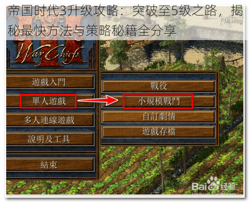 帝国时代3升级攻略：突破至5级之路，揭秘最快方法与策略秘籍全分享
