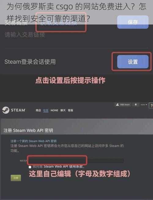 为何俄罗斯卖 csgo 的网站免费进入？怎样找到安全可靠的渠道？