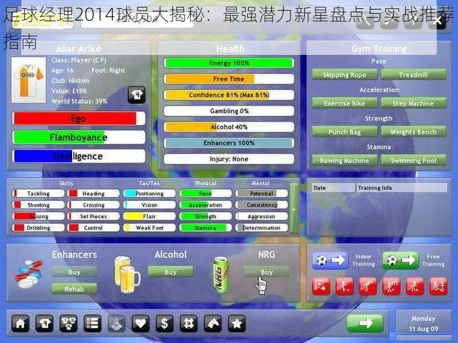 足球经理2014球员大揭秘：最强潜力新星盘点与实战推荐指南