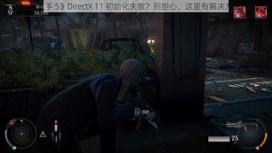 《杀手 5》DirectX 11 初始化失败？别担心，这里有解决方法》