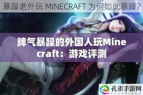 暴躁老外玩 MINECRAFT 为何如此暴躁？