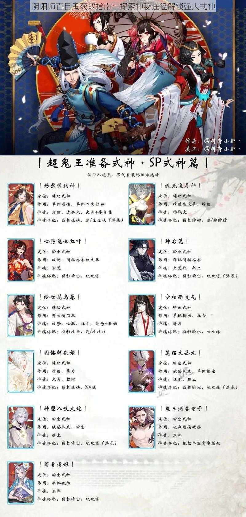 阴阳师百目鬼获取指南：探索神秘途径解锁强大式神